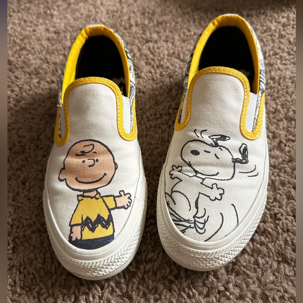 Converse x Peanuts By You Chuck Taylor All Star DG Slip - Custom Design)